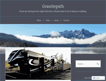 Tablet Screenshot of granitepath.com